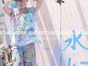 [SDAM-128] 20歳の処女肛門にデカチン貫通したら腸汁ダクダク止まりません！塗装屋ライダー水城麗沙 アナル解禁 - 1of5