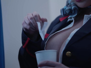 [JUQ-963] この大きな『任務（ミッション）』にはデカすぎる―。 Mcupに妨げられて潜入‘不能’…。 - 1of5