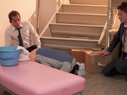 [NSFS-389] 美しいおばさんの体験談 若いデカチンの男たちにまわされて悶絶してしまった私 多田有花 - 1of5