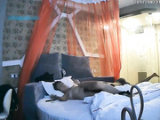 红帐房全视野清晰偷拍-看身材应该都是T台模特的女神级长腿美女被男友连玩到操干到高潮后,坐在鸡巴上主动要求第2次!