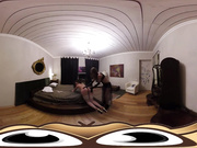 The hot house maid and her master's pussy - VR porn