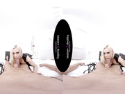 Blonde Milf with milky Boobs