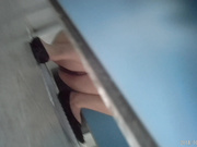 最新全景云上会 豹纹丁字内美艳混血女白嫩肌肤和微毛一线天撸死都值19