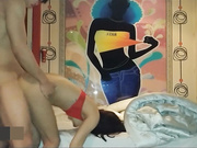 独家网路疯传的极品E奶淫荡少妇户外露出与小鲜肉深喉口爆拳交颜射二