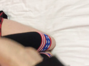 大二小美女酒店和男友玩丝袜足交啪啪