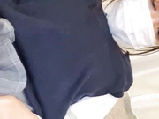 純粹無垢美少女接受了我的身體對學生初次中出