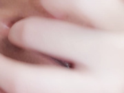 梅梅乳 精致白嫩小白兔好闪眼摸弄