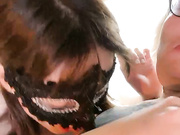 白虎嫩逼被小哥拿捏各式舔逼吃淫水