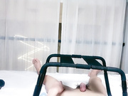 白嫩长腿嫩模性爱玩弄站立后入打桩喷尿01